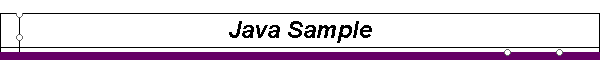 Java Sample